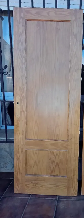 Puerta de interior de madera 72x200