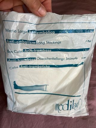 Faja Piernas VOE Talla 80 Beige Regalo de media