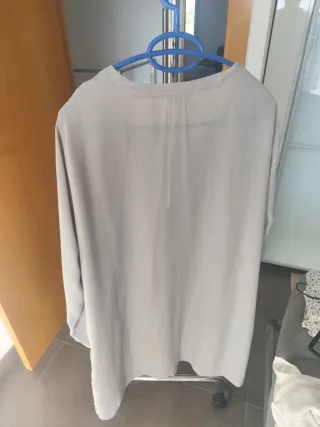 Blusa Talla Grande Gris