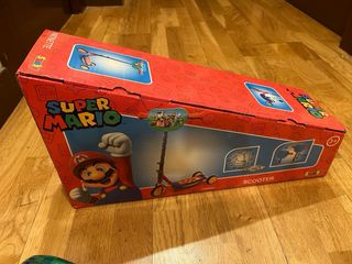 Patinete infantil Super Mario 3 ruedas