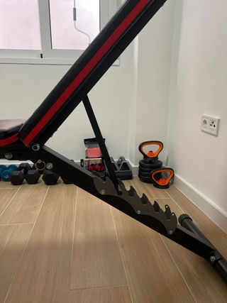 Banco de musculación ajustable