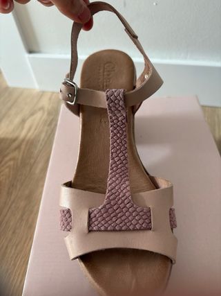 Sandalia Chardi Talla 39 Rosa