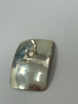 Colgante Plata Ley Flor Elegante