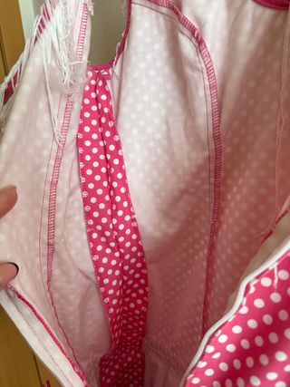 Conjunto 2 Vestidos Gitana Lunares talla s y 6/8