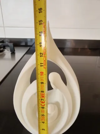 Statuetta Natività Bianca stampata in 3D