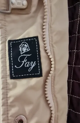 Giacca Fay Beige con cintura