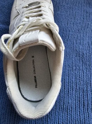 Bambas Pull&Bear Talla 38 Blancas