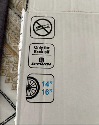 Barra aprendizaje bici niñ@ Btwin