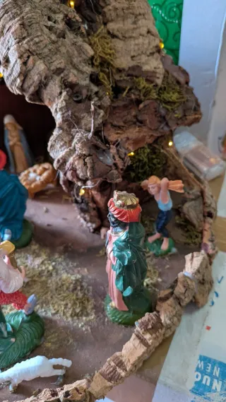 Presepe fatto a mano