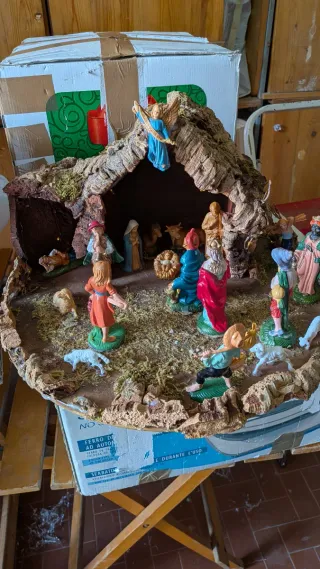 Presepe fatto a mano