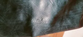 Bolso Inés Delaure azul verdoso