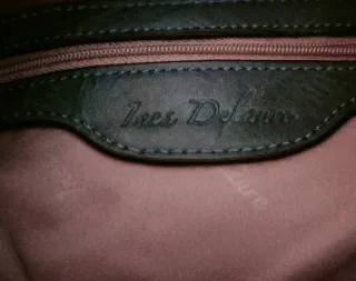 Bolso Inés Delaure azul verdoso