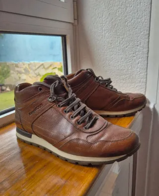 Botines Kangaroos Piel Marrones