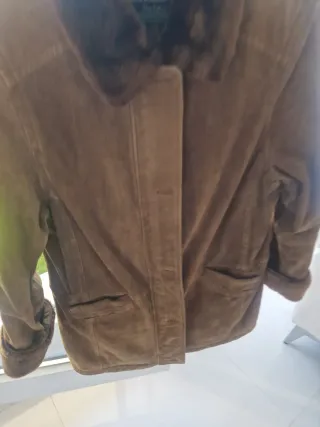 Chaquetón mujer Renatto marrón