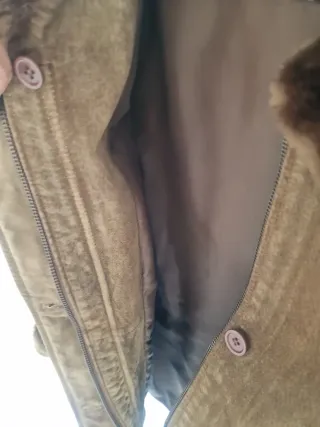 Chaquetón mujer Renatto marrón