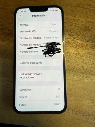 iPhone 13 Pro 256GB Grafito