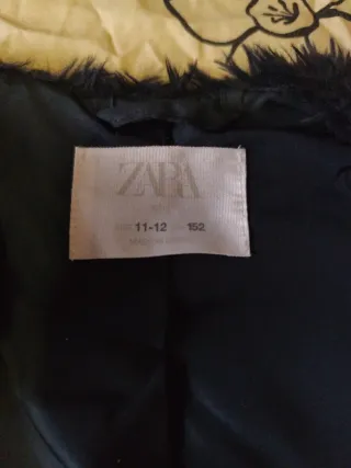 Chaleco de pelo azul oscuro