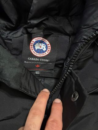 Giacca Canada Goose nera taglia XS