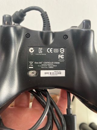 Controller Xbox 360 con cavo