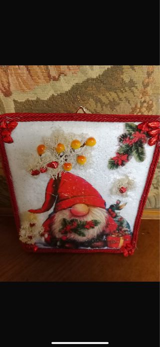 Quadro gnomo decorativo nuovo