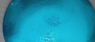 Piattino decorato papavero vintage