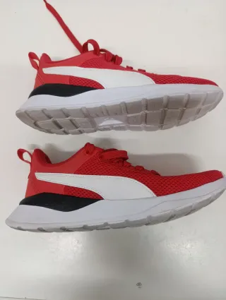 Zapatillas Puma Soft Foam Rojas y Blancas