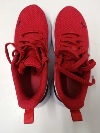 Zapatillas Puma Soft Foam Rojas y Blancas