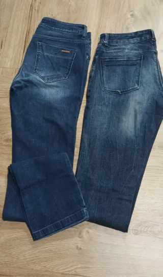 Pantalones vaqueros Zara azules
