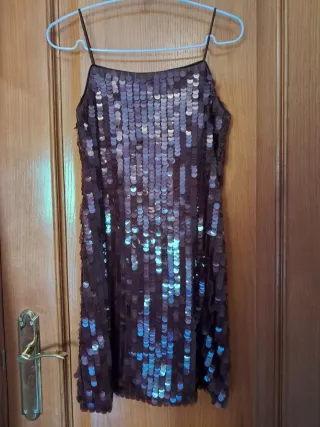 Vestido de fiesta lentejuelas