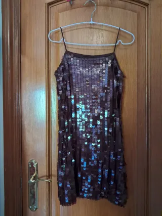 Vestido de fiesta lentejuelas