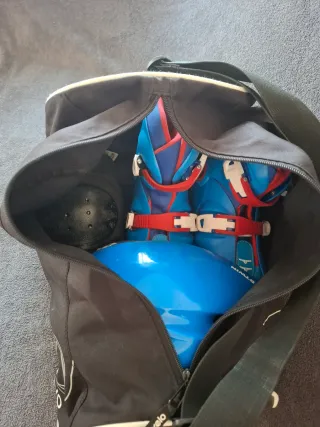 Patines Talla 34-36 + Casco + Protec.