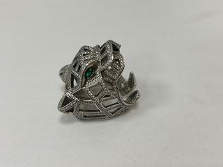 Anillo Jaguar Plata Ley y piedras
