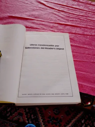 Libro tapa dura decorada