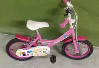 Bicicleta infantil Nancy 14 rosa