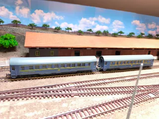 2 Carruagens Wagons-Lits Troby