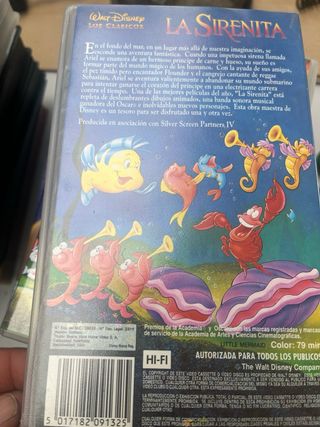 VHS Toy Story (Juguetes) Disney Español ,