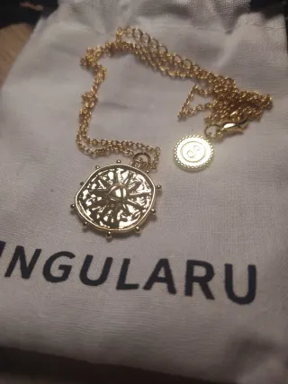 Collar Singularu Sun Baño Oro