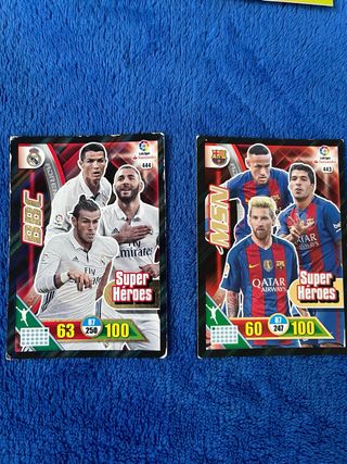 Cartas fútbol antiguas