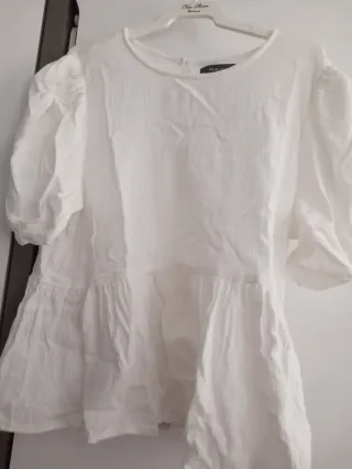 Camiseta blanca Primark talla 44