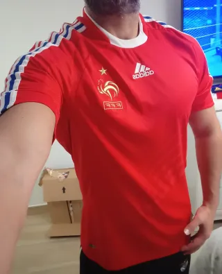 Camiseta Francia 2007/08 Adidas Visitante