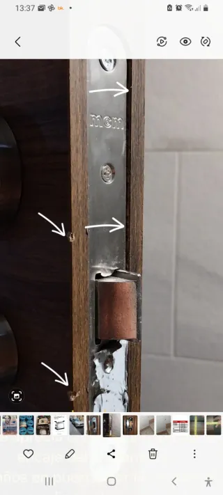 Puerta Interior Oslo Leroy Merlyn Nogal