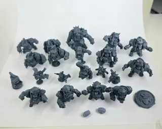 Equipo Chibi Orcos Bloodbowl