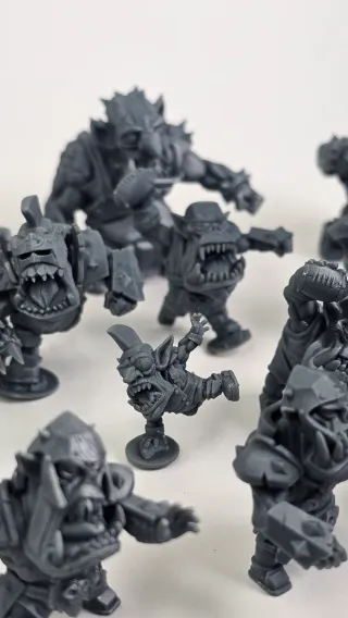 Equipo Chibi Orcos Bloodbowl