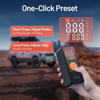 Compresor Aire Portátil 150 PSI Coche Moto Bici