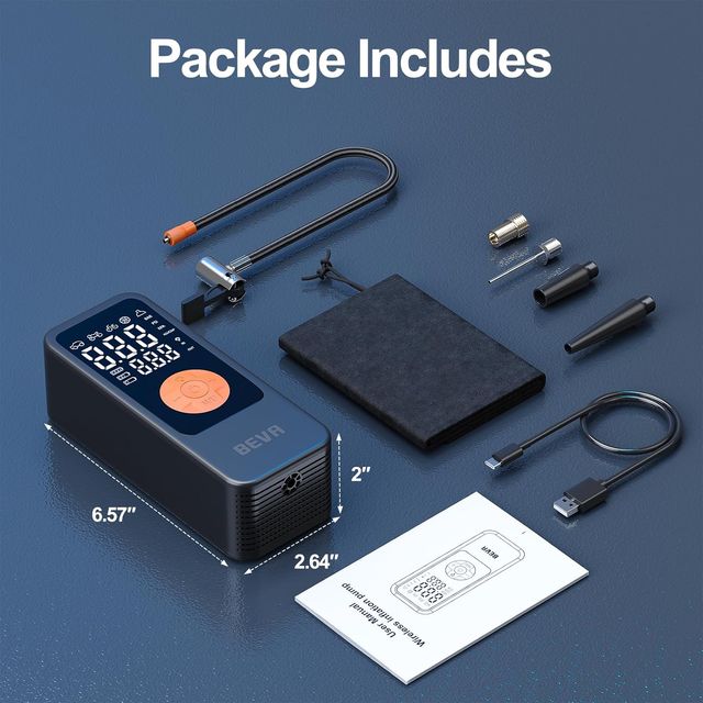 Compresor Aire Portátil 150 PSI Coche Moto Bici