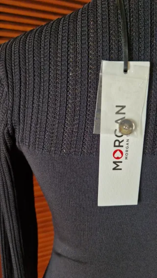 Vestido Morgan punto cremallera