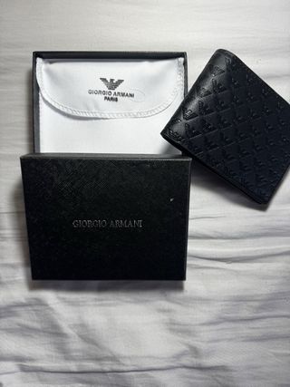 Portafogli Giorgio Armani Nero
