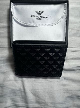 Portafogli Giorgio Armani Nero