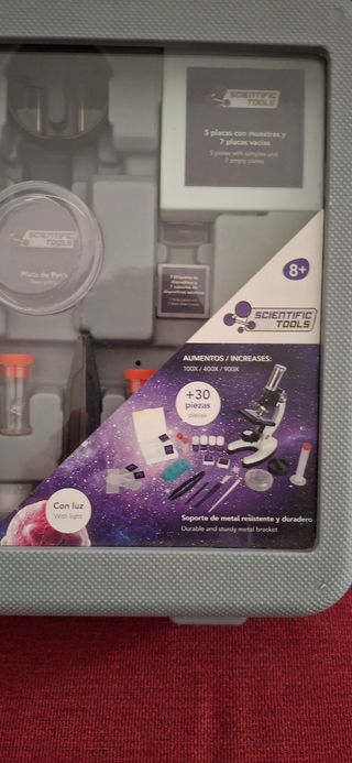Microscopio Juguettos con maletín