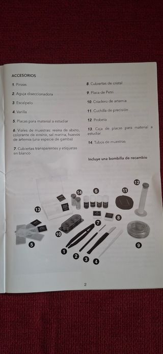 Microscopio Juguettos con maletín